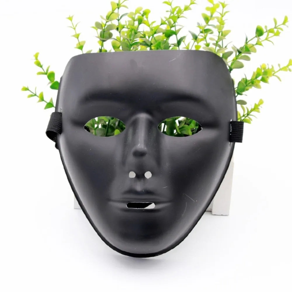 Full Face Phantom Dancer Cosplay Mask – Halloween Party Prop Costume Party Mask Nixie Matter Black