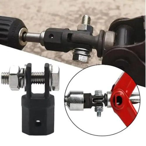 1/2" Scissor Jack Adapter Steel Drill Wrench Car Jack Tool Jack Adapter Tool Nixie