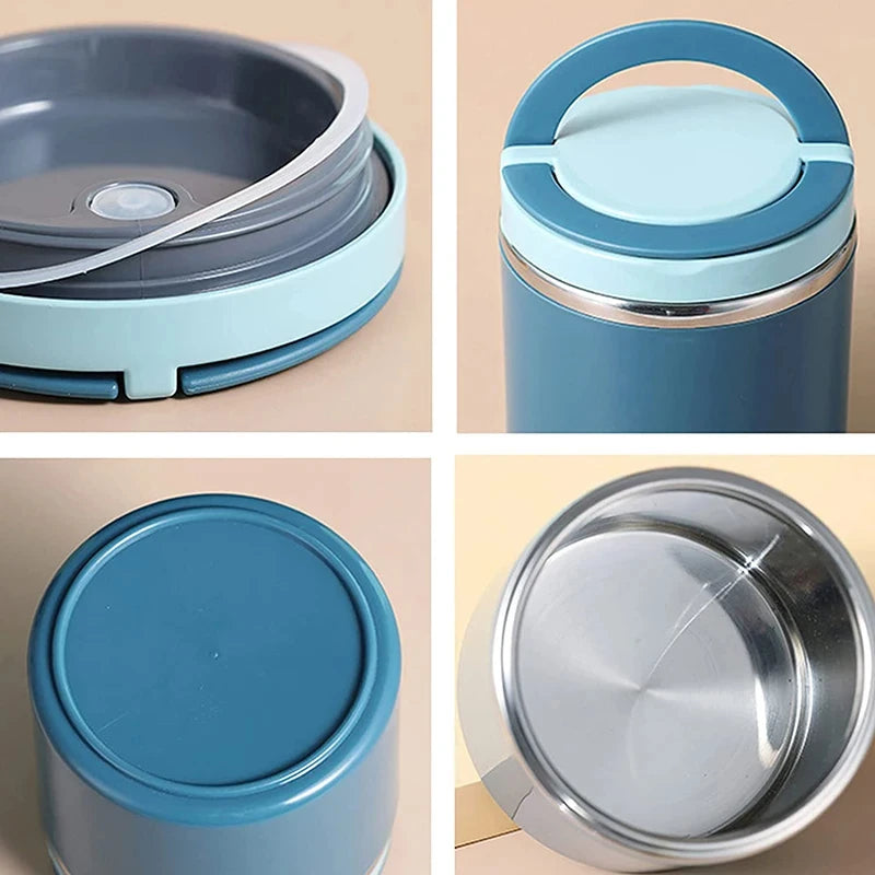 Nixie 630ml Stainless Steel Insulated Lunch Box Thermos Jar