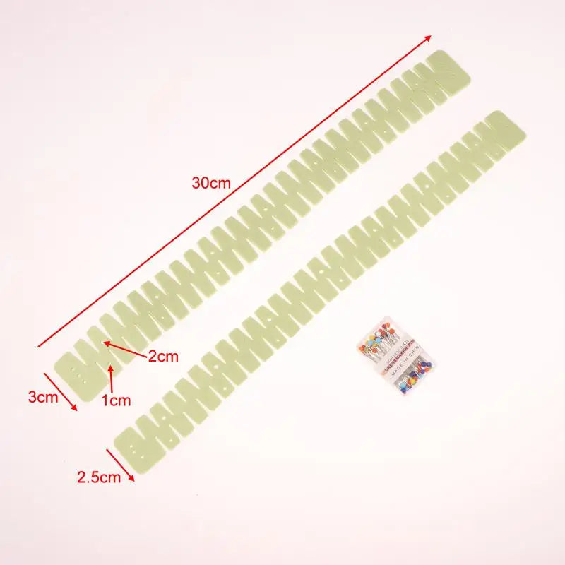 Silicone Hem Ruler | Professional Sewing Hemming Tool Sewing Hem Ruler Nixie