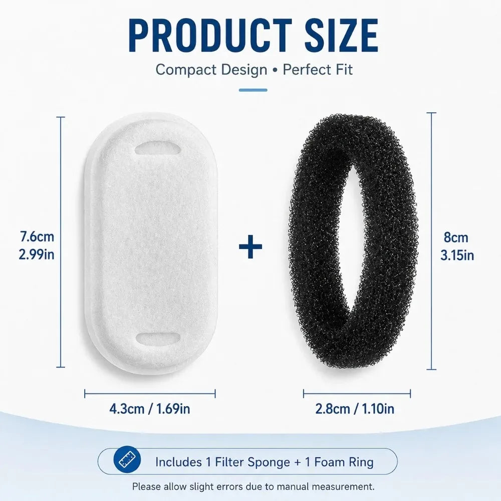 Cat & Dog Fountain Filter – Activated Carbon Cartridge Pet Fountain Filter Nixie