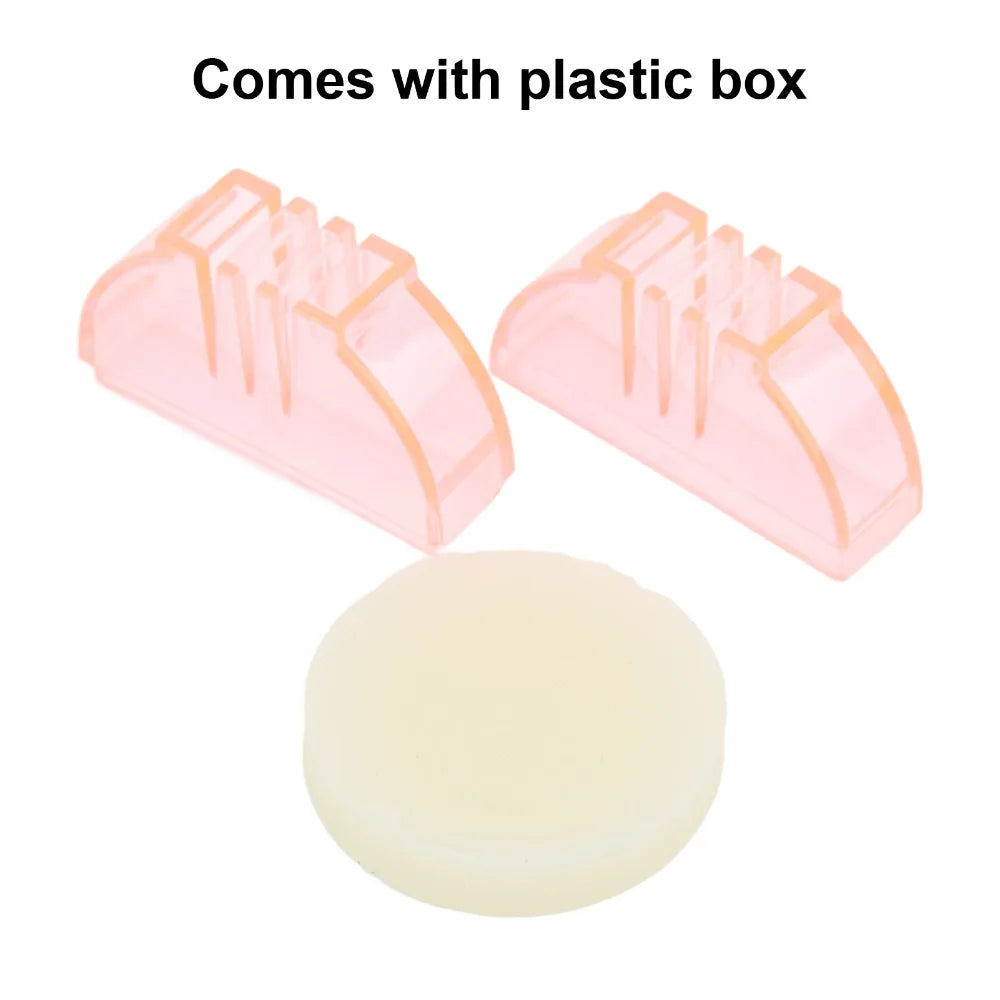 Natural Beeswax Thread Conditioner with Pink Storage Box Thread Conditioner Nixie