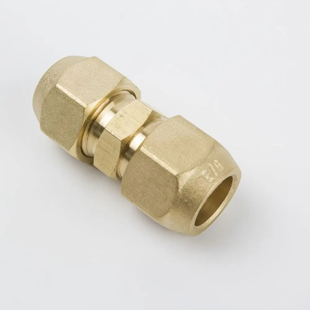 Copper Flare Fitting Extension Joint 1/4" 3/8" 1/2" with Flare Nuts Pipe Flare Fitting Nixie