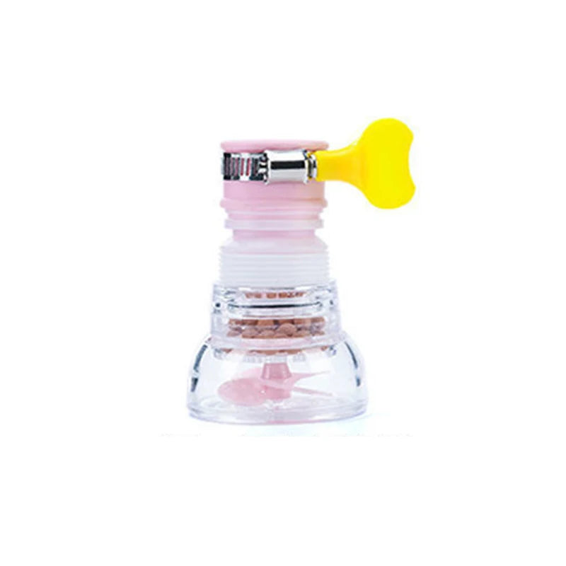 360° Swivel Faucet Bubbler Nozzle – Water-Saving Kitchen Adapter Faucet Bubbler Adapter Nixie Pink