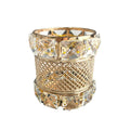 Rhinestone Pen Holder – Clear Elegant Desktop Organizer Desktop Pen Organizer Nixie A