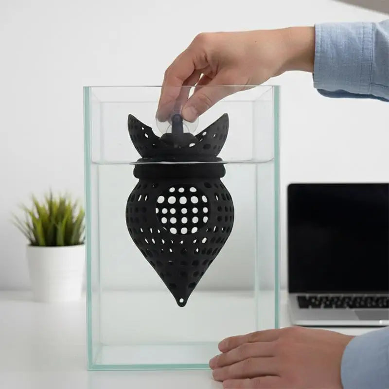 Suspended Cone Fish Hideout Bed – Aquarium Tank Decoration Aquarium Fish Hideout Nixie