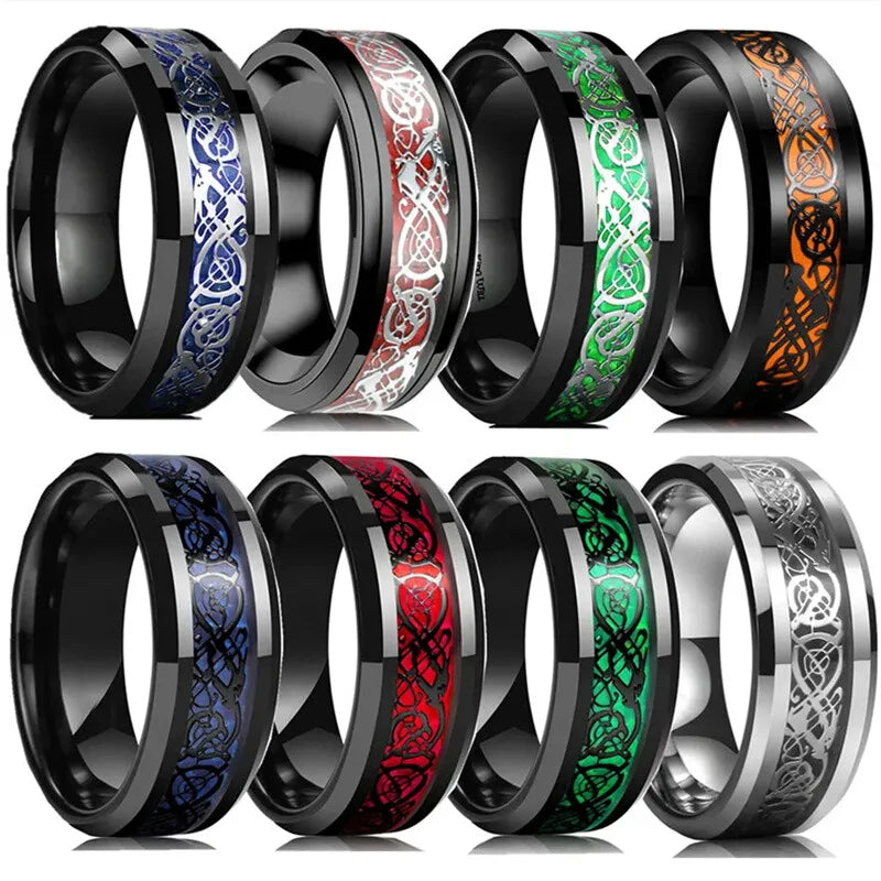 Dragon Ring Zinc Alloy Purple Crystal Cocktail Ring Sizes 6–11 Fashion Cocktail Ring Nixie
