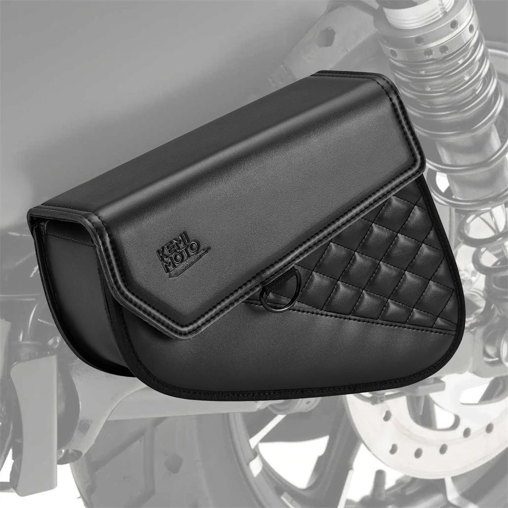 Motorcycle Swingarm Bag Waterproof PU Leather – Iron 883 & Street 750 Motorcycle Swingarm Bag Nixie