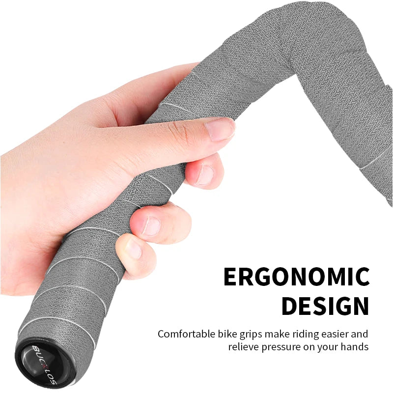 BUCKLOS Non-Slip Bike Handlebar Tape – Road & Gravel Wrap Handlebar Tape Nixie