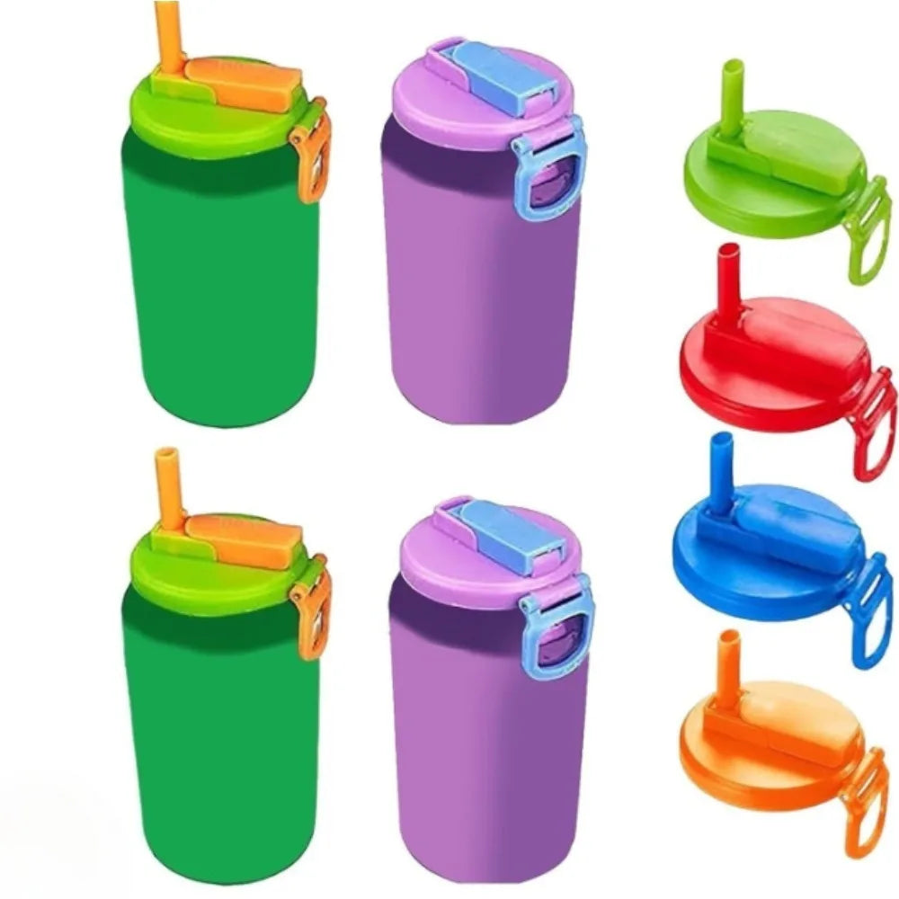 Reusable Soft Drink Can Lid with Straw – Soda & Juice Drink Can Lid Nixie