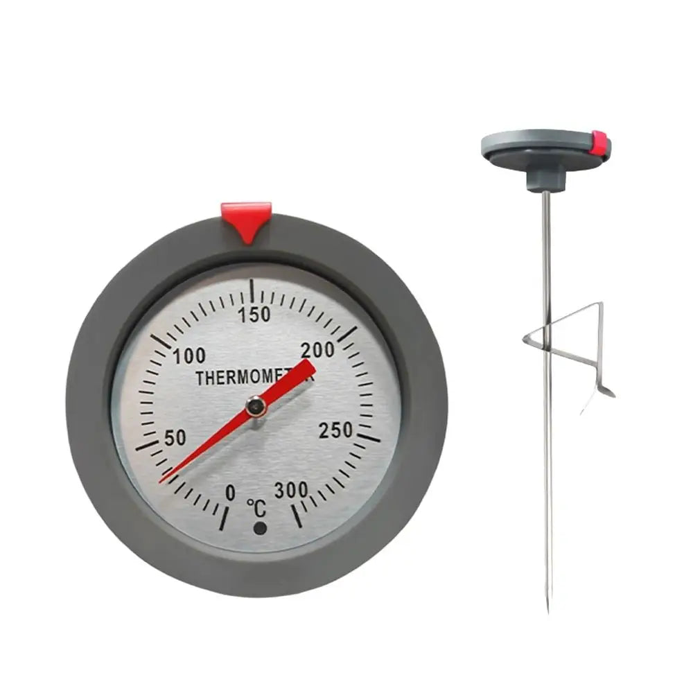 Instant Read Stainless Steel Food Thermometer – Dual Scale BBQ Food Thermometer Nixie