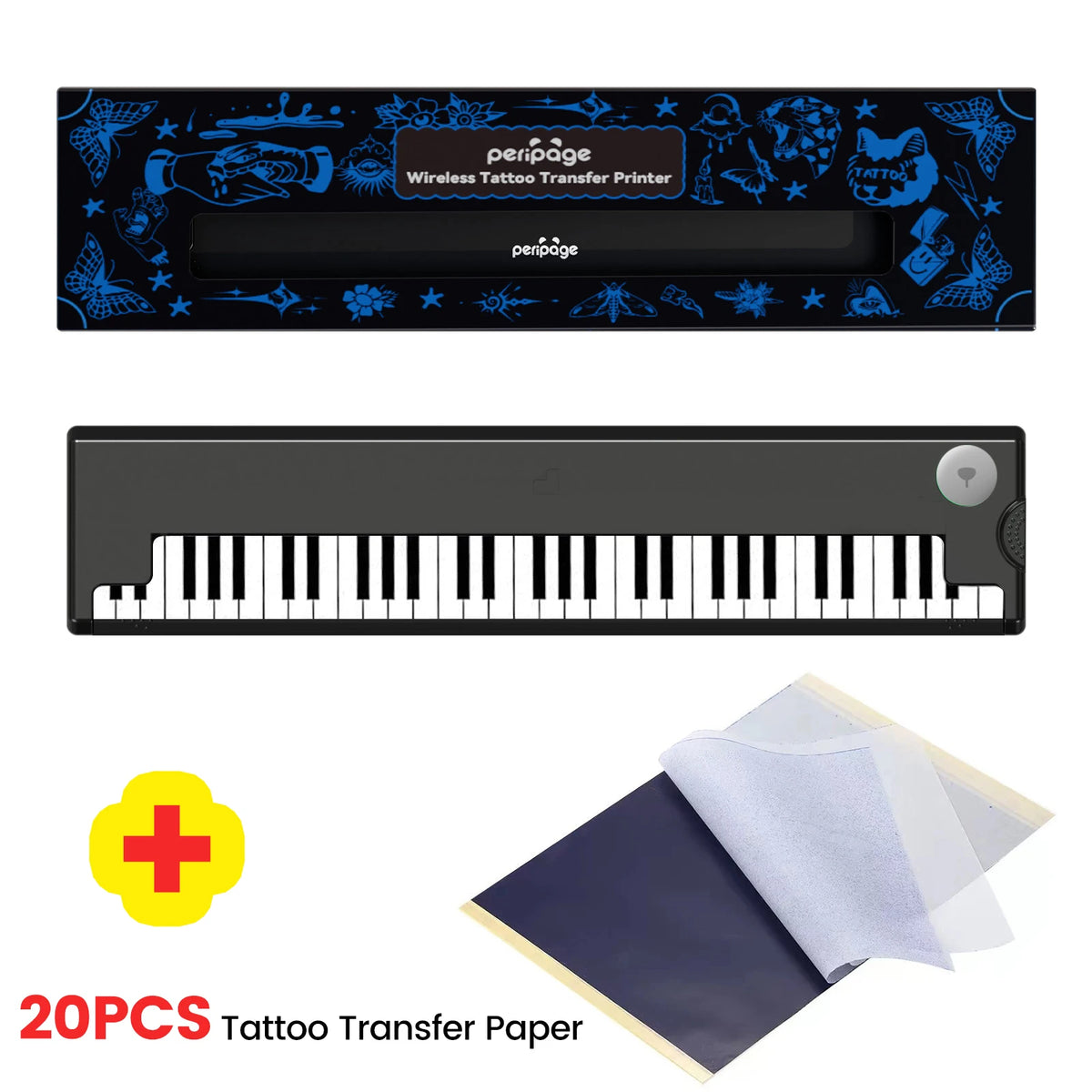 PeriPage P90 Wireless Bluetooth Tattoo Stencil Printer A4