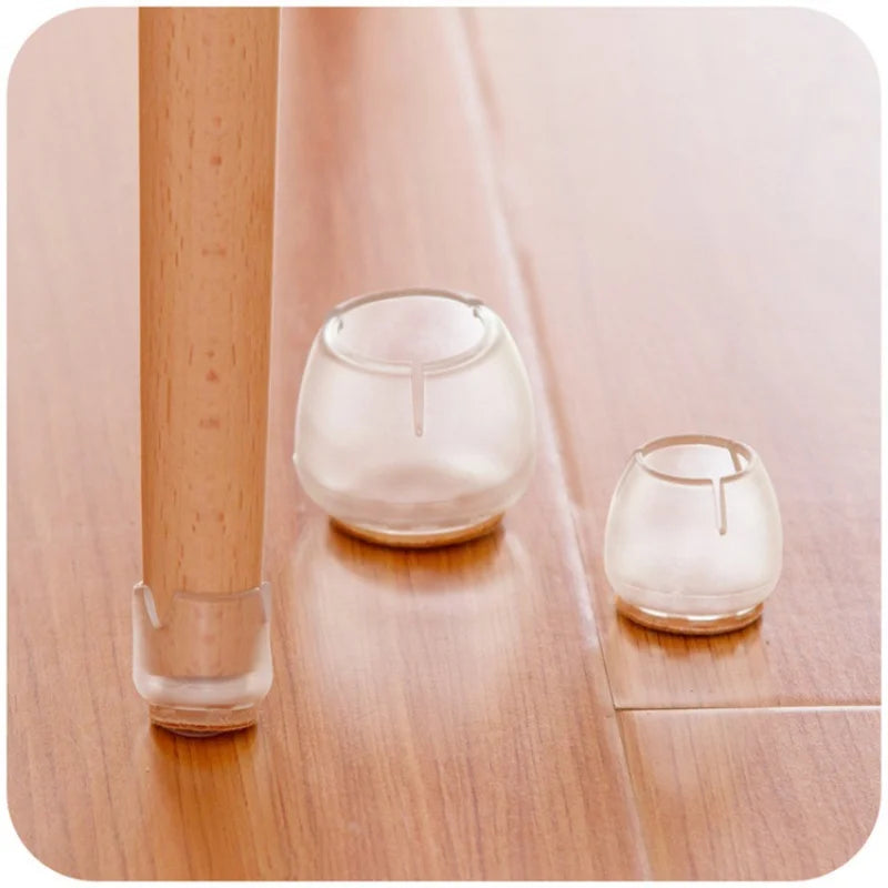 16pcs Silicone Chair Leg Caps Felt Non-Slip Floor Protectors Furniture Floor Protectors Nixie