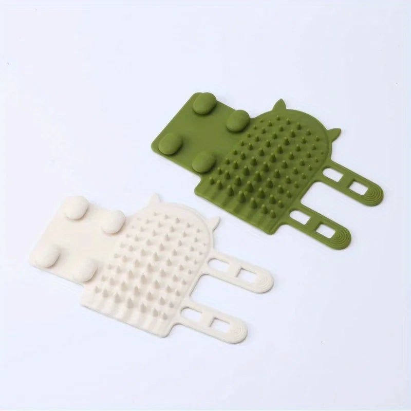 Cat Hair Removal Massage Comb & Wall Corner Scratcher Cat Grooming Comb Nixie