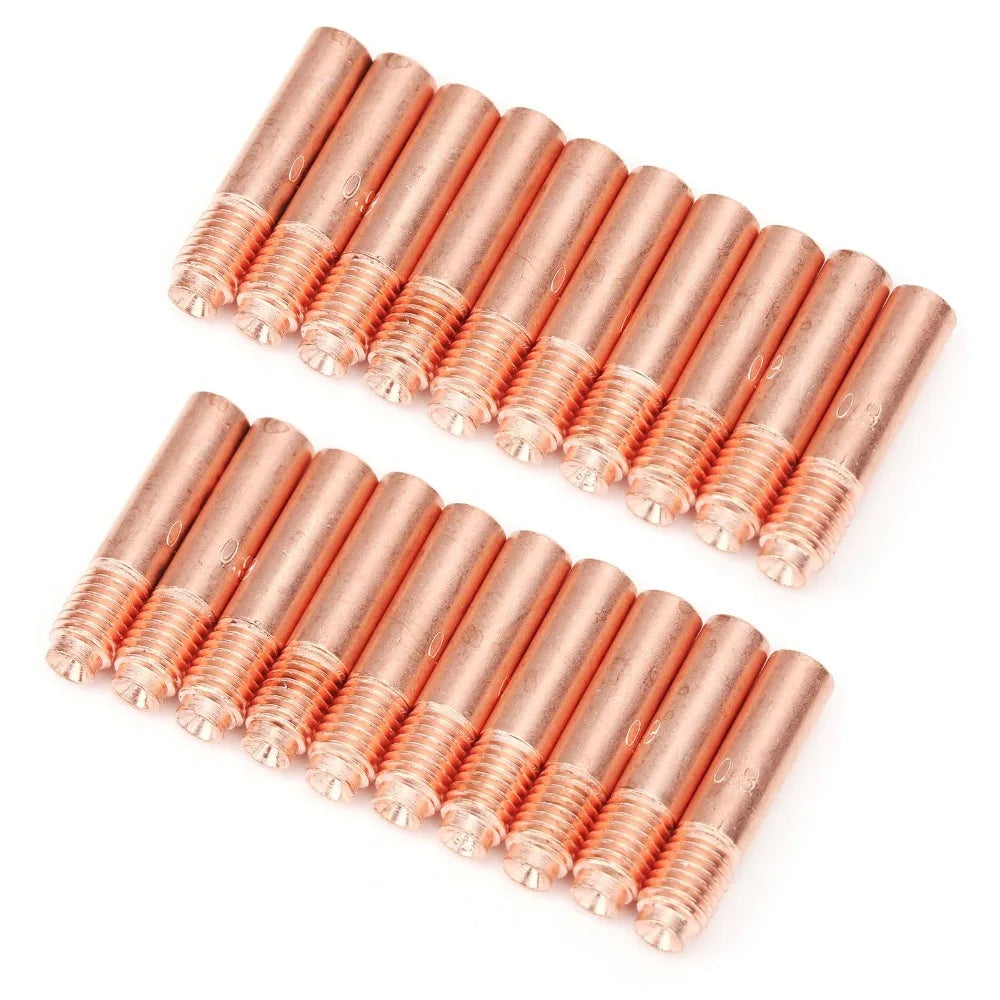20Pcs Copper MIG Welding Contact Tips for Miller Millermatic