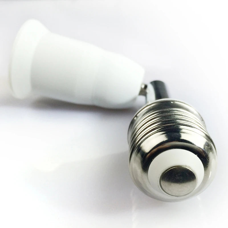 Flexible E27/E26 Bulb Socket Extender & Position Holder