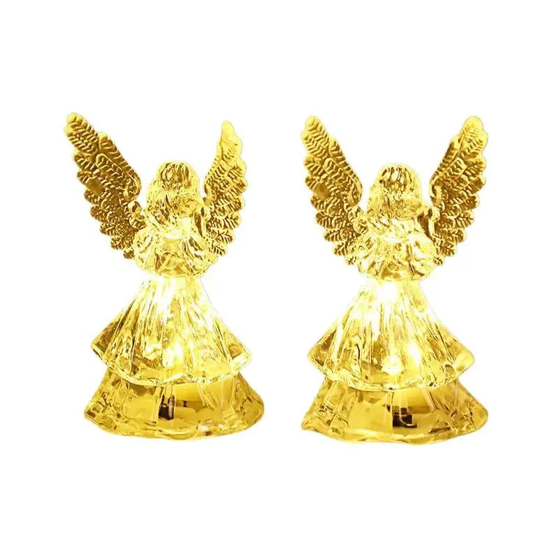 Nordic Angel LED Night Light | Colorful 3D Desk Figurine Lamp LED Night Light Nixie