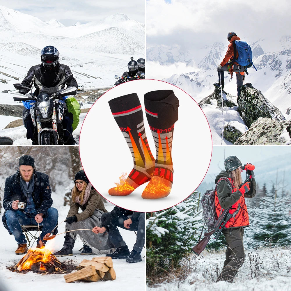 KEMITOUR Electric Heated Socks – Forefoot Warming, Men & Women Electric Heated Socks Nixie