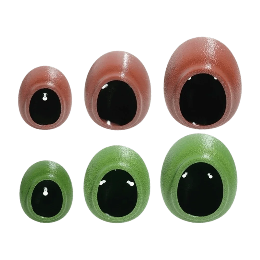 Wall-Mounted Reptile Hideout Cave with Suction Cup | Terrarium Reptile Hideout Cave Nixie