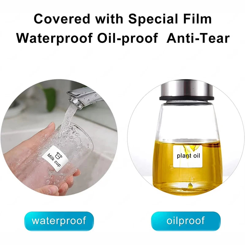 Niimbot Thermal Label Stickers – Waterproof & Oilproof Refills Thermal Label Refills Nixie