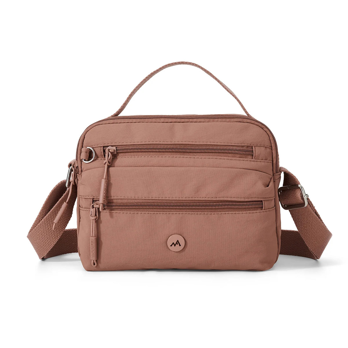 Nixie Large Canvas Crossbody Bag – Travel Shoulder Bag Crossbody Shoulder Bag Nixie Pink
