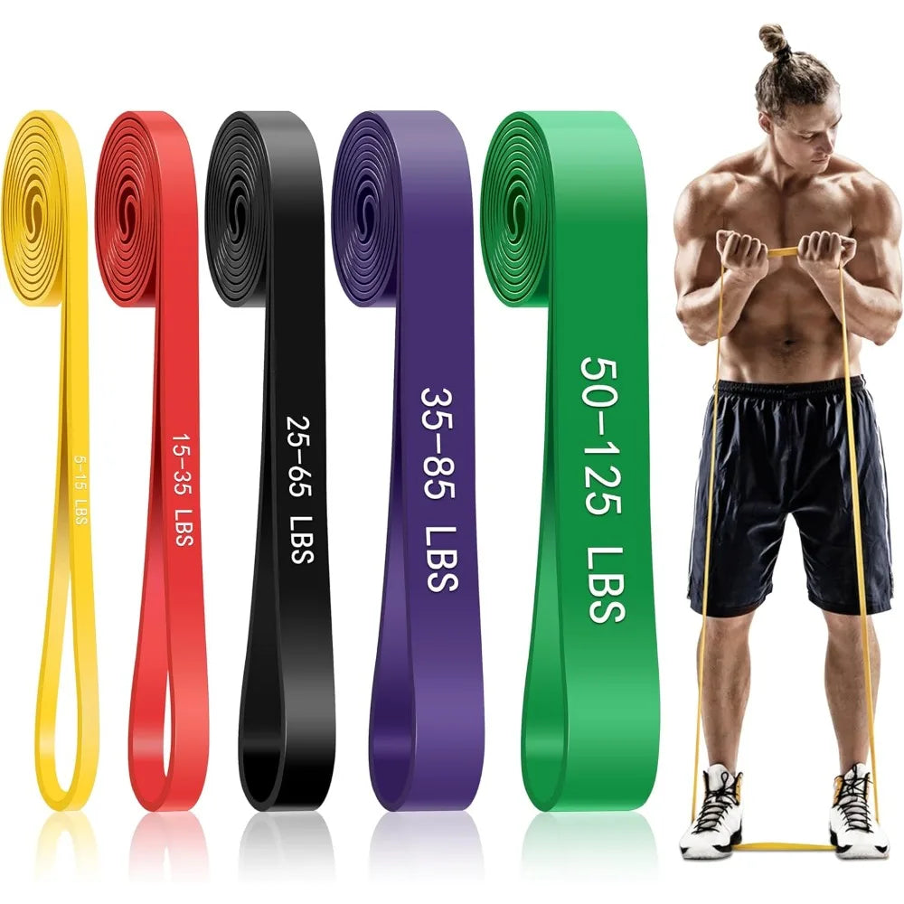 Pull Up Assistance Bands – 5-Level Resistance Bands | Nixie