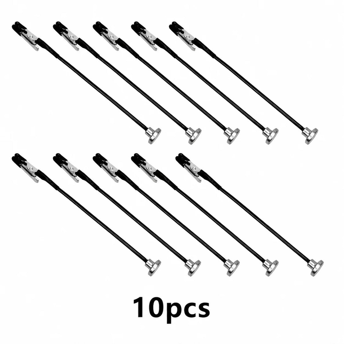 Magnetic Alligator Clips – Alloy Clamps 5–50PCS Hobby & Office Magnetic Alligator Clips Nixie 10PCS