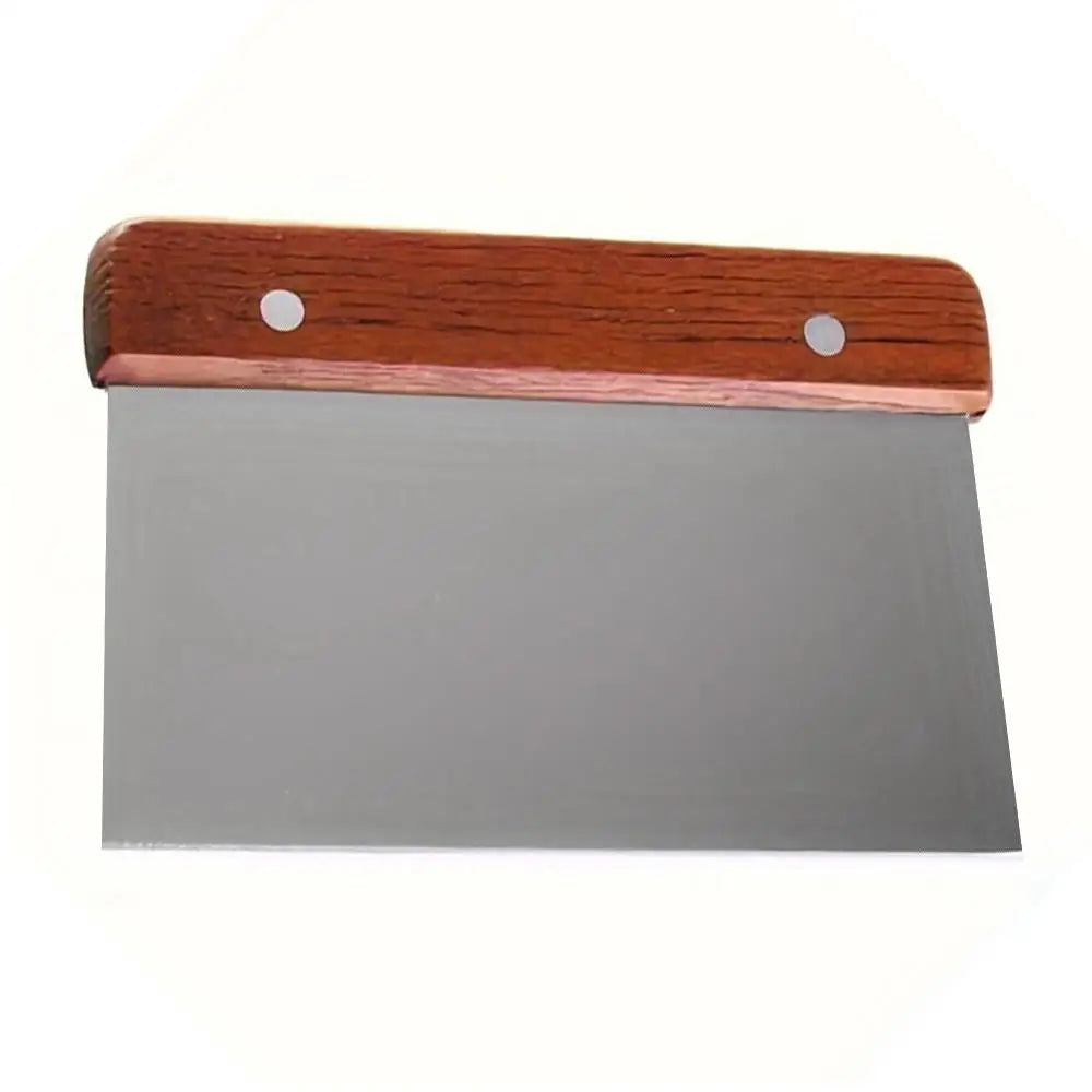 Wooden Handle Stainless Steel Dough & Bench Scraper Bench Scraper Nixie Light Grey