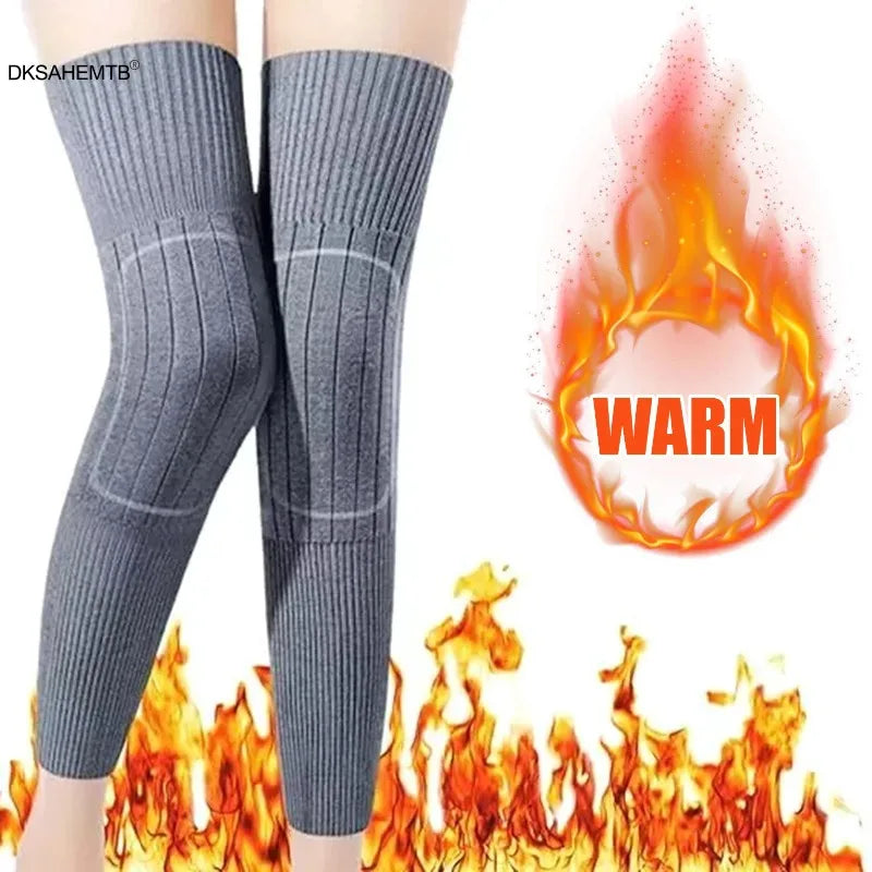 Winter Fleece Leg Warmers – Thermal Knee Cover for Outdoors Fleece Leg Warmers Nixie
