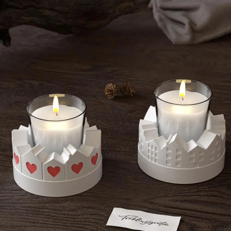 3D Castle Silicone Mold – DIY Candle, Resin & Gypsum Crafts Silicone Craft Mold Nixie