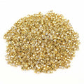 1440pcs 4mm Sew-On Flatback Rhinestones for Sewing & Crafts Sew-On Rhinestones Nixie Gold