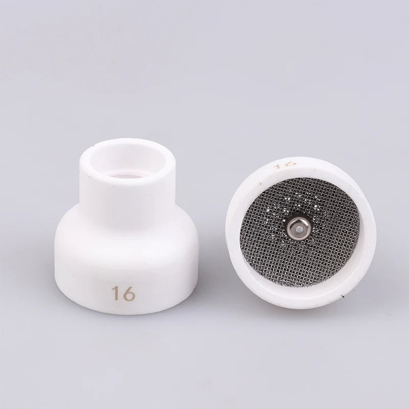 TIG Welding Ceramic Nozzle Gas Lens Kit WP17 WP18 WP26 – 4Pcs TIG Welding Accessories Nixie