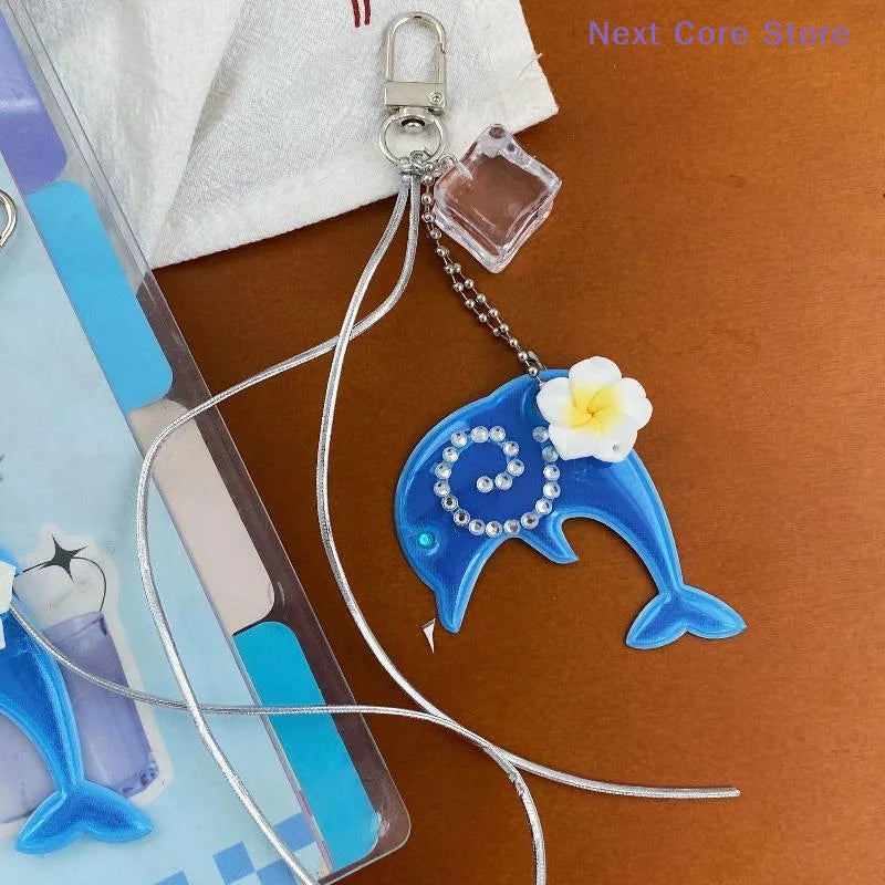 Y2K Cute Dolphin Keychain Bag Charm & Phone Strap Pendant Keychain Bag Charm Nixie