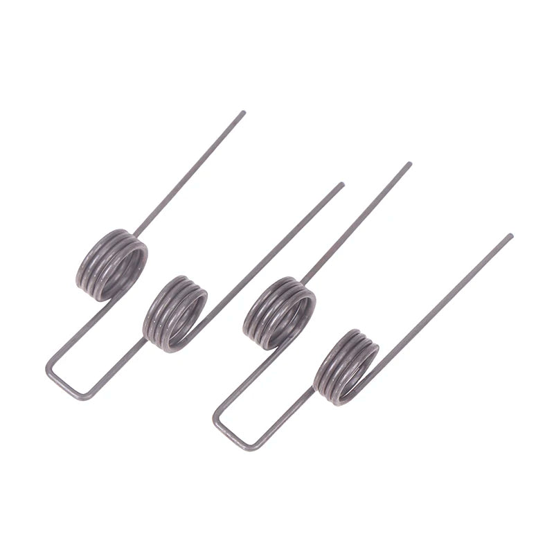 2PCS Double Torsion Spring 1.1mm Wire 10.5mm OD Steel Coil Torsion Spring Nixie