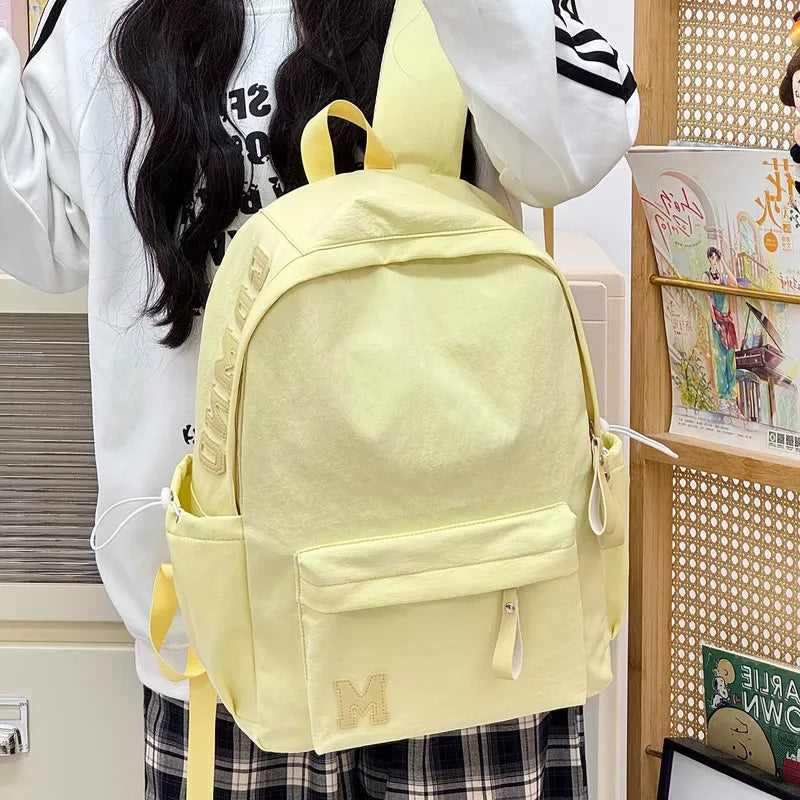 Japanese-Style Nylon Student Backpack 20-35L | Nixie Student Backpack Nixie