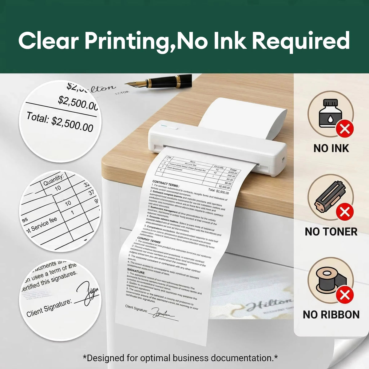 Marklife A4 Thermal Paper 210mm Folded Sheets – 80/100/200 Pack Thermal Printer Paper Nixie