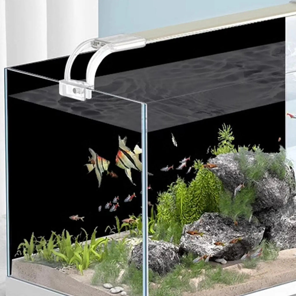 Black Aquarium Background Static Cling Film | 30cm & 40cm Aquarium Background Film Nixie