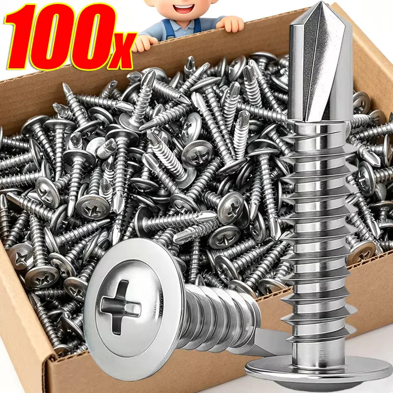 M4.2 Stainless Steel Self-Tapping Screws Phillips Truss Head Self-Tapping Screws Nixie