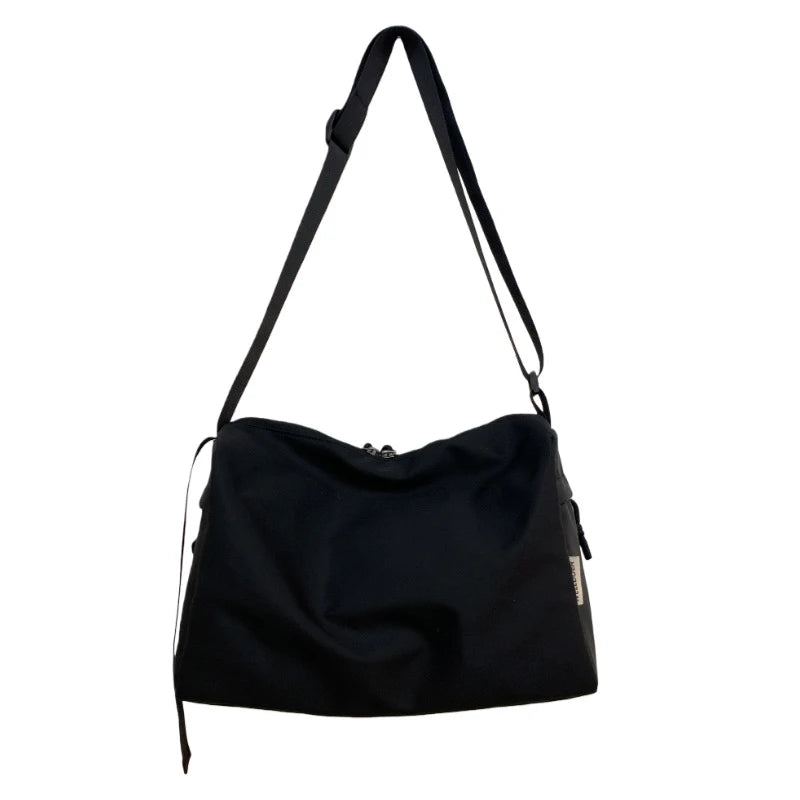 Large Nylon Crossbody Travel Bag – Gym, School & Commute Crossbody Travel Bag Nixie
