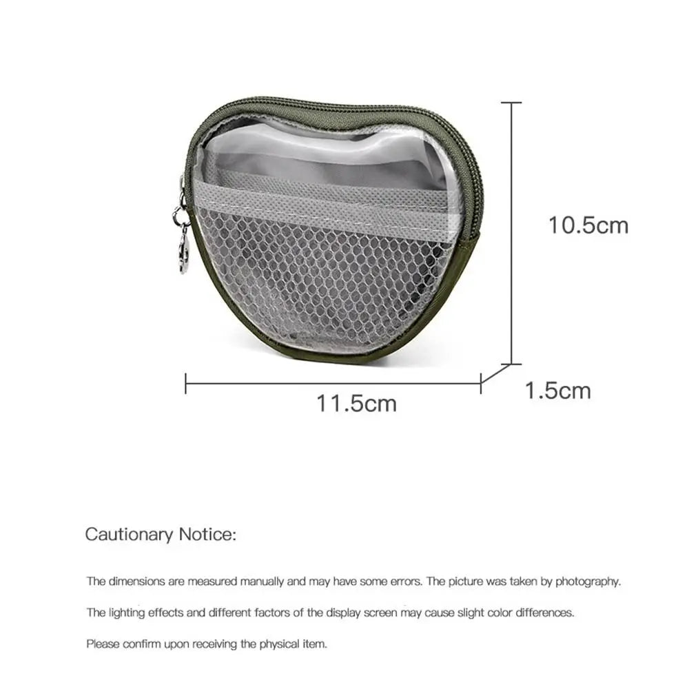 Transparent PVC Heart Cosmetic Bag – Travel Makeup Pouch