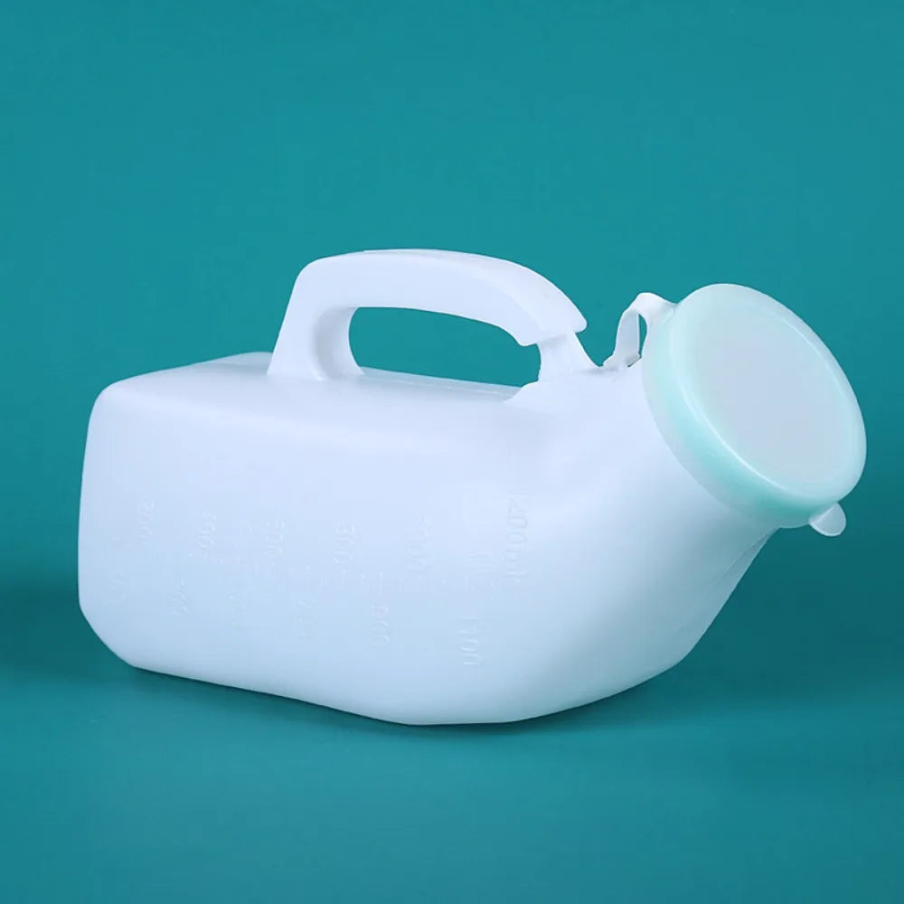 Portable Urinal Bottle 1200ml with Handle – Men's Travel Urinal Portable Urinal Bottle Nixie