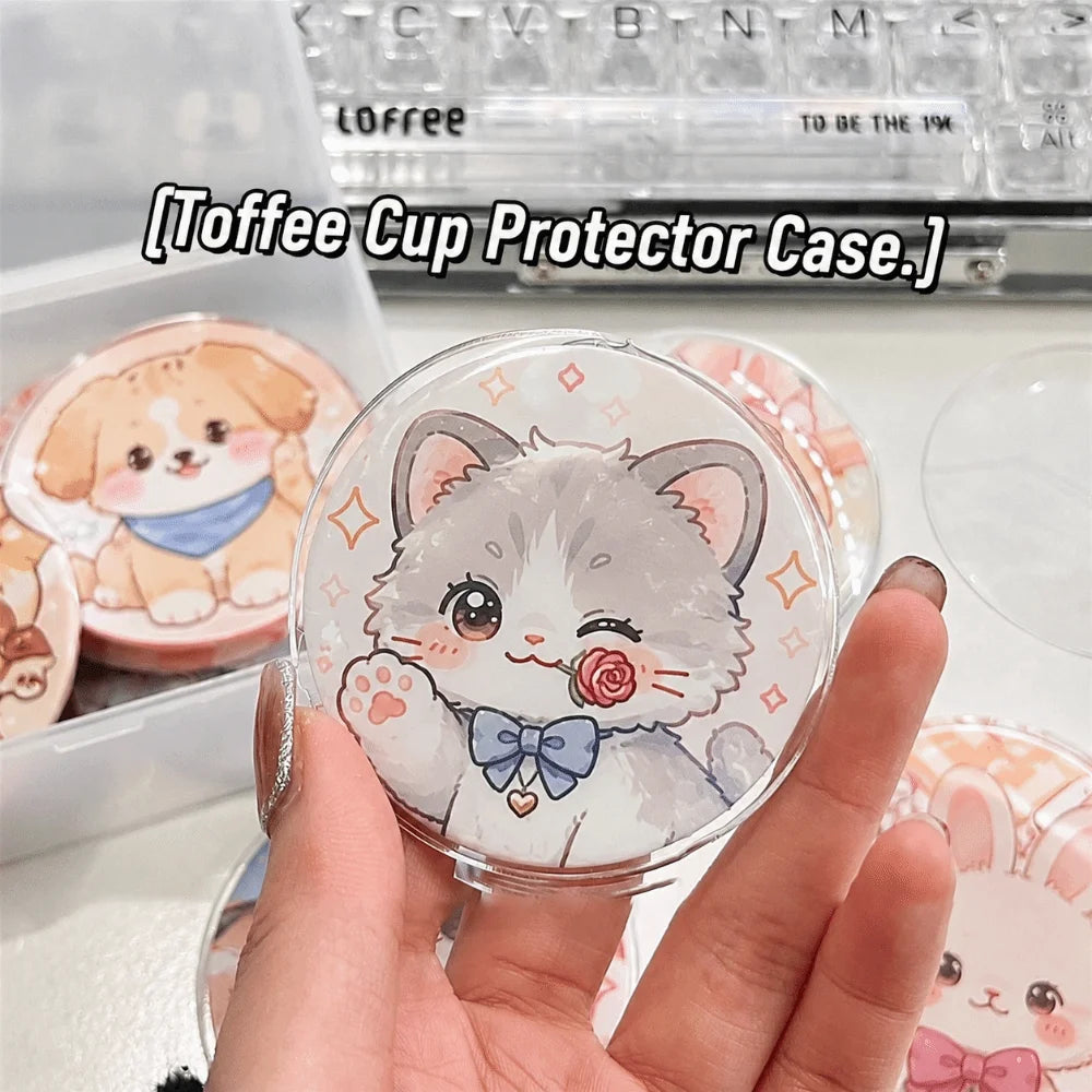30PCS Clear PVC Badge Protector Cases – 63/70/83mm Round Badge Protector Cases Nixie