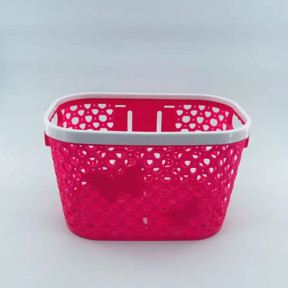 Kids Bike Front Basket 12–20 Inch, Thickened Plastic, 7 Colors Kids Bike Basket Nixie