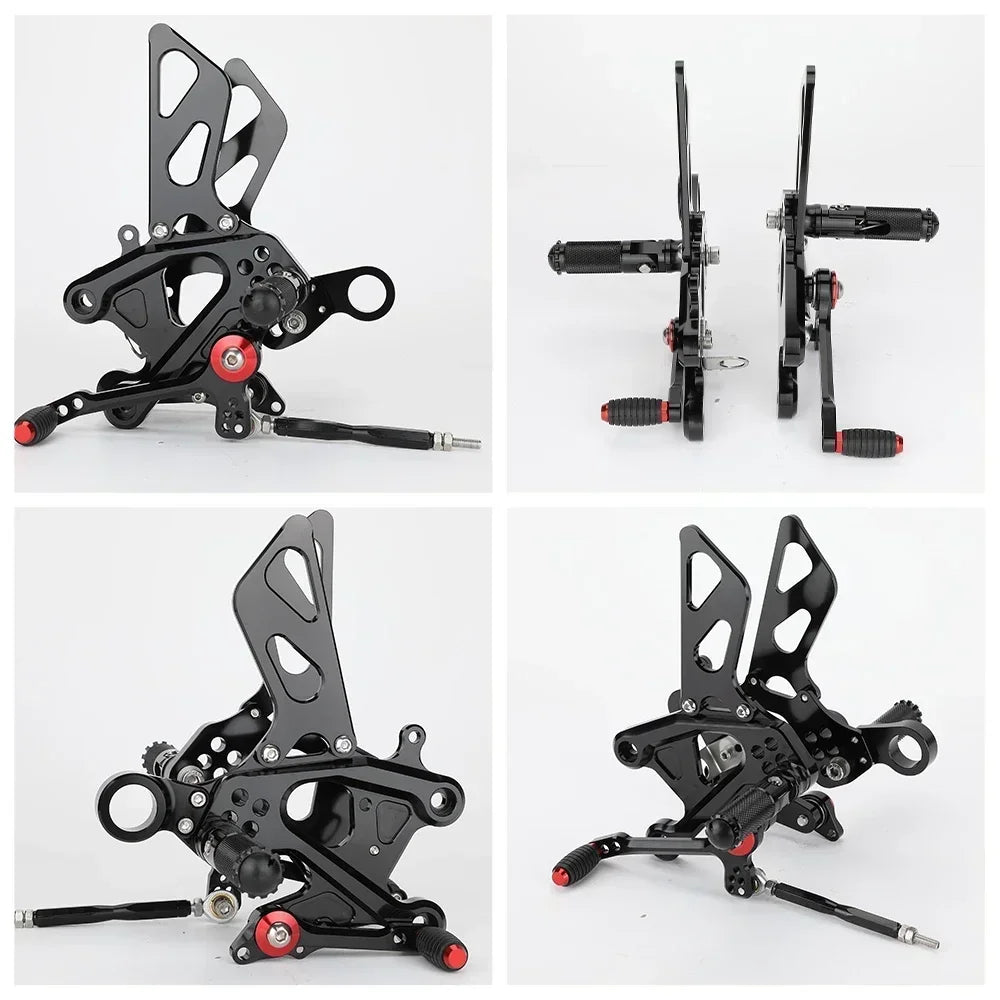 CNC Adjustable Rearset Footrests for Suzuki GSX-S1000 & Katana Motorcycle Rearset Footrests Nixie