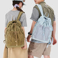 Lightweight Drawstring Backpack – Hiking, Travel & College Drawstring Backpack Nixie Brown