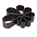 8-Piece Teardrop Leather Cutting Dies Set with Storage Box Leather Cutting Dies Nixie 1