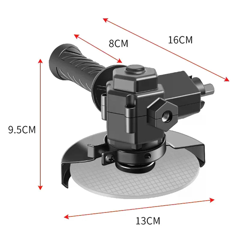 Electric Drill Angle Grinder Conversion Head & Saw Blade Adapter Power Tool Adapter Nixie
