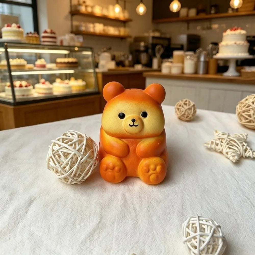 Slow Rising Squeeze Toy – Cartoon Bear Bread & Cake Squishy Squishy Squeeze Toy Nixie