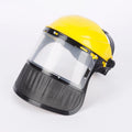 Safety Helmet Full Face Mesh Mask – Garden & Forestry Safety Helmet Nixie yellow