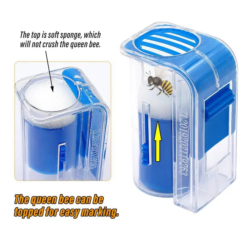 Queen Bee Marking Bottle & Catcher Tool for Beekeepers